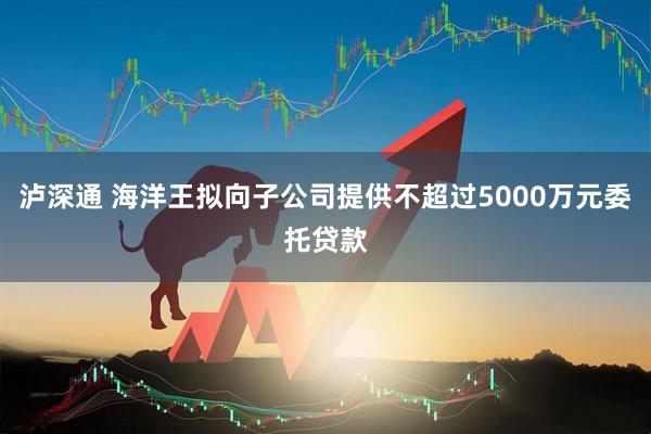 泸深通 海洋王拟向子公司提供不超过5000万元委托贷款