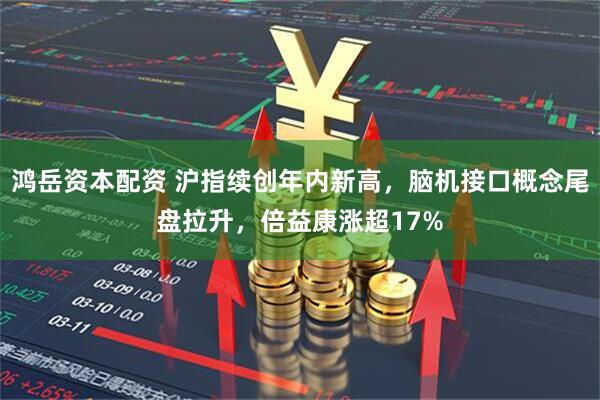 鸿岳资本配资 沪指续创年内新高，脑机接口概念尾盘拉升，倍益康涨超17%